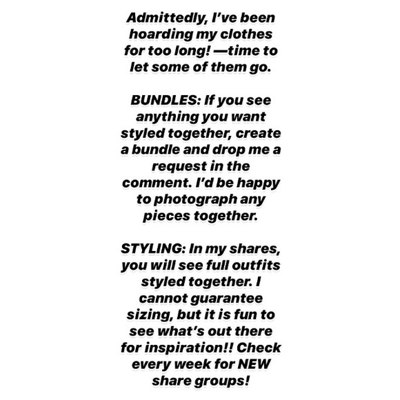 SHOP MY CLOSET - Picture 2 of 16